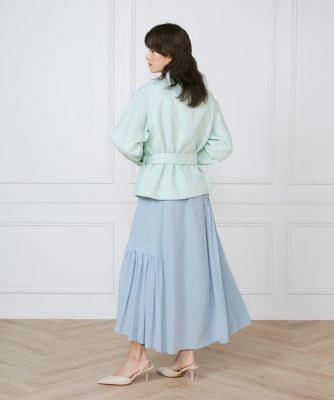 《大きいサイズ》ショートコート《ｌａ　ｖｅｉｌｌｅ　ｂｙ　ＳＵＰＥＲＩＯＲ　ＣＬＯＳＥＴ》（７１５０１４４８０１）