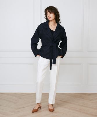 《大きいサイズ》ショートコート《ｌａ　ｖｅｉｌｌｅ　ｂｙ　ＳＵＰＥＲＩＯＲ　ＣＬＯＳＥＴ》（７１５０１４４８０１）