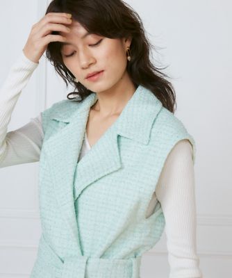 《大きいサイズ》ショートコート《ｌａ　ｖｅｉｌｌｅ　ｂｙ　ＳＵＰＥＲＩＯＲ　ＣＬＯＳＥＴ》（７１５０１４４８０１）