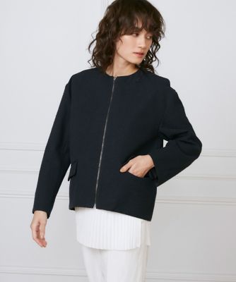 フロントジップブルゾン《ｌａ　ｖｅｉｌｌｅ　ｂｙ　ＳＵＰＥＲＩＯＲ　ＣＬＯＳＥＴ》（７１５０１４４９０２）
