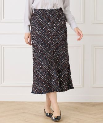 ツイードスカート《TOURNIER／トゥルニエ