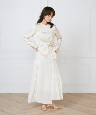 アシメトリースカート《ｌａ　ｖｅｉｌｌｅ　ｂｙ　ＳＵＰＥＲＩＯＲ　ＣＬＯＳＥＴ》（７１５０１５２９０２）