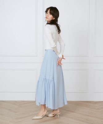 アシメトリースカート《ｌａ　ｖｅｉｌｌｅ　ｂｙ　ＳＵＰＥＲＩＯＲ　ＣＬＯＳＥＴ》（７１５０１５２９０２）