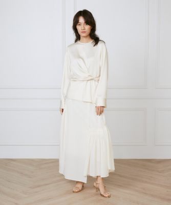 アシメトリースカート《ｌａ　ｖｅｉｌｌｅ　ｂｙ　ＳＵＰＥＲＩＯＲ　ＣＬＯＳＥＴ》（７１５０１５２９０２）