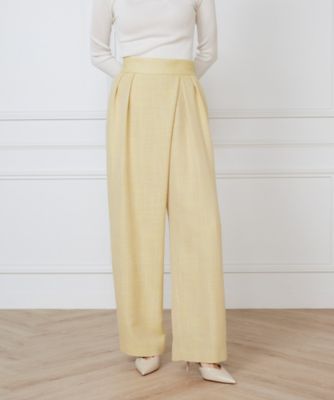la veille by SUPERIOR CLOSET (Women)/ラヴェイユ バイ スーペリアクローゼット 《大きいサイズ》ラップパンツ《ｌａ　ｖｅｉｌｌｅ　ｂｙ　ＳＵＰＥＲＩＯＲ　ＣＬＯＳＥＴ》（７１５０１６１８２７）