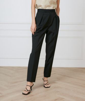フロントタックパンツ《ｌａ　ｖｅｉｌｌｅ　ｂｙ　ＳＵＰＥＲＩＯＲ　ＣＬＯＳＥＴ》（７１５０１６１９０１）