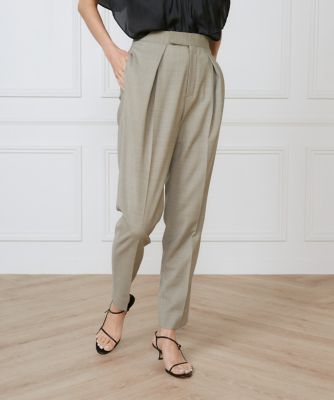 フロントタックパンツ《ｌａ　ｖｅｉｌｌｅ　ｂｙ　ＳＵＰＥＲＩＯＲ　ＣＬＯＳＥＴ》（７１５０１６１９０１）