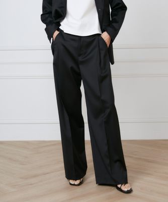 タックワイドパンツ《ｌａ　ｖｅｉｌｌｅ　ｂｙ　ＳＵＰＥＲＩＯＲ　ＣＬＯＳＥＴ》（７１５０１６１９０３）