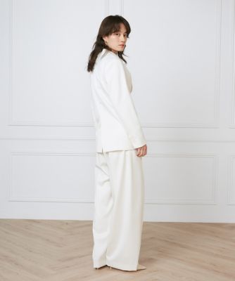 タックワイドパンツ《ｌａ　ｖｅｉｌｌｅ　ｂｙ　ＳＵＰＥＲＩＯＲ　ＣＬＯＳＥＴ》（７１５０１６１９０３）