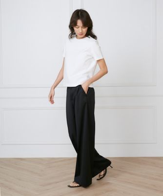 タックワイドパンツ《ｌａ　ｖｅｉｌｌｅ　ｂｙ　ＳＵＰＥＲＩＯＲ　ＣＬＯＳＥＴ》（７１５０１６１９０３）