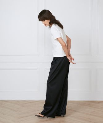 タックワイドパンツ《ｌａ　ｖｅｉｌｌｅ　ｂｙ　ＳＵＰＥＲＩＯＲ　ＣＬＯＳＥＴ》（７１５０１６１９０３）