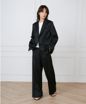タックワイドパンツ《ｌａ　ｖｅｉｌｌｅ　ｂｙ　ＳＵＰＥＲＩＯＲ　ＣＬＯＳＥＴ》（７１５０１６１９０３）