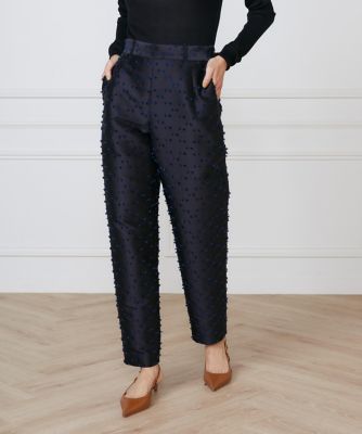 ジャガードパンツ《ｌａ　ｖｅｉｌｌｅ　ｂｙ　ＳＵＰＥＲＩＯＲ　ＣＬＯＳＥＴ》（７１５０１６１９０４）