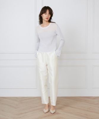ジャガードパンツ《ｌａ　ｖｅｉｌｌｅ　ｂｙ　ＳＵＰＥＲＩＯＲ　ＣＬＯＳＥＴ》（７１５０１６１９０４）