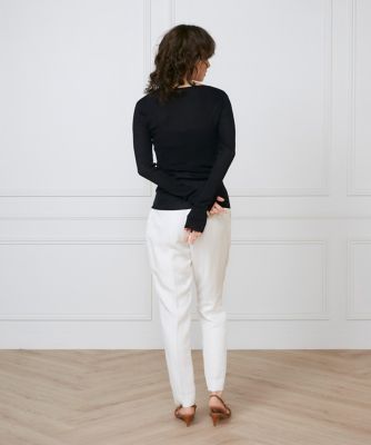 フロントタックパンツ《ｌａ　ｖｅｉｌｌｅ　ｂｙ　ＳＵＰＥＲＩＯＲ　ＣＬＯＳＥＴ》（７１５０１６１９０７）