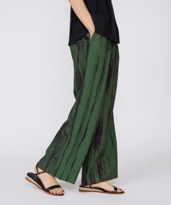＜la veille by SUPERIOR CLOSET (Women)＞プリントパンツ《ｌａ　ｖｅｉｌｌｅ　ｂｙ　ＳＵＰＥＲＩＯＲ　ＣＬＯＳＥＴ》（７１５０１６１９４９）
