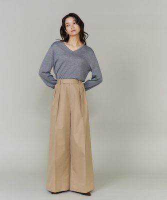 CONTESSA》シルクカシミヤVネックニット