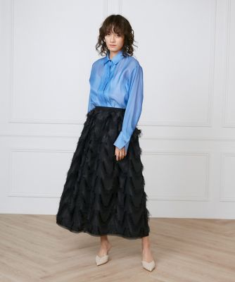オーガンジーシャツ《ｌａ　ｖｅｉｌｌｅ　ｂｙ　ＳＵＰＥＲＩＯＲ　ＣＬＯＳＥＴ》（７１５０１８２９０４）