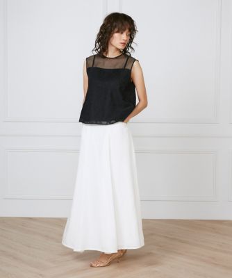オーガンジーブラウス《ｌａ　ｖｅｉｌｌｅ　ｂｙ　ＳＵＰＥＲＩＯＲ　ＣＬＯＳＥＴ》（７１５０１８２９０６）