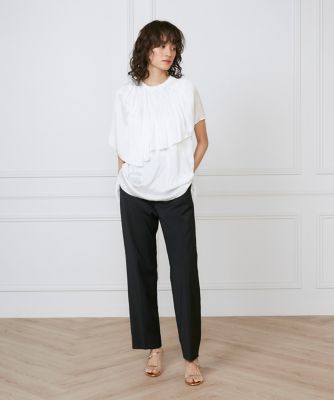ケープカラーブラウス《ｌａ　ｖｅｉｌｌｅ　ｂｙ　ＳＵＰＥＲＩＯＲ　ＣＬＯＳＥＴ》（７１５０１８２９０７）