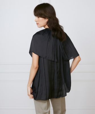 ケープカラーブラウス《ｌａ　ｖｅｉｌｌｅ　ｂｙ　ＳＵＰＥＲＩＯＲ　ＣＬＯＳＥＴ》（７１５０１８２９０７）