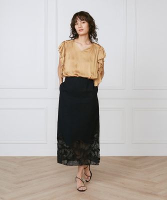 フラッタースリーブブラウス　《ｌａ　ｖｅｉｌｌｅ　ｂｙ　ＳＵＰＥＲＩＯＲ　ＣＬＯＳＥＴ》（７１５０１８２９０８）