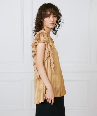 フラッタースリーブブラウス　《ｌａ　ｖｅｉｌｌｅ　ｂｙ　ＳＵＰＥＲＩＯＲ　ＣＬＯＳＥＴ》（７１５０１８２９０８）