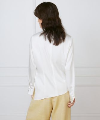 ウエストひねりブラウス《ｌａ　ｖｅｉｌｌｅ　ｂｙ　ＳＵＰＥＲＩＯＲ　ＣＬＯＳＥＴ》（７１５０１８２９２０）