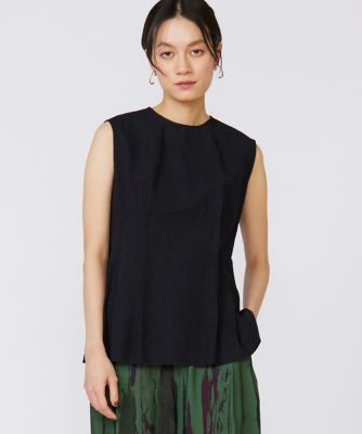 la veille by SUPERIOR CLOSET (Women)/ラヴェイユ バイ スーペリアクローゼット ウエストピンタックブラウス　《ｌａ　ｖｅｉｌｌｅ　ｂｙ　ＳＵＰＥＲＩＯＲ　ＣＬＯＳＥＴ》（７１５０１８２９２６）