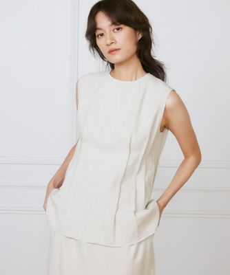 ウエストピンタックブラウス　《ｌａ　ｖｅｉｌｌｅ　ｂｙ　ＳＵＰＥＲＩＯＲ　ＣＬＯＳＥＴ》（７１５０１８２９２６）