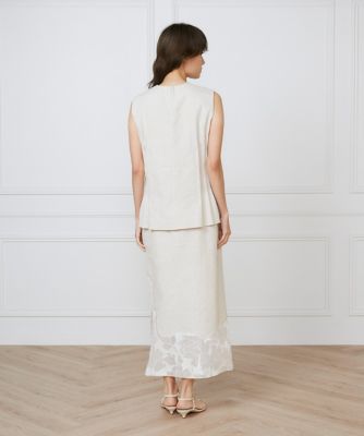 ウエストピンタックブラウス　《ｌａ　ｖｅｉｌｌｅ　ｂｙ　ＳＵＰＥＲＩＯＲ　ＣＬＯＳＥＴ》（７１５０１８２９２６）