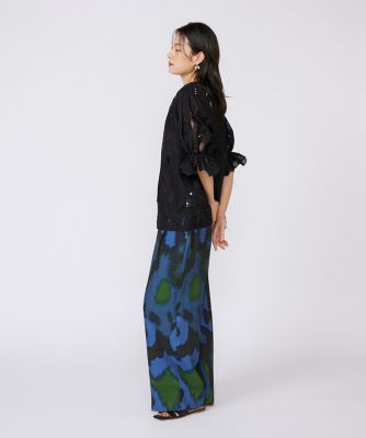 ☆美品ヴゼット〔GOLD LABEL〕レースブラウス レースブラウス《la veille by SUPERIOR