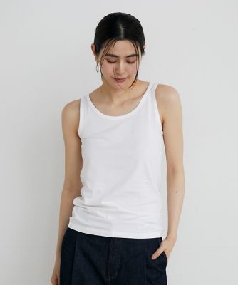 INED (Women)/イネド タンクトップ《スビン綿ＭＩＸ天竺／Ａ－ＧＩＲＬ’Ｓ　》（７１５０１９０７１２）