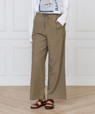 INED (Women)/イネド リラックスジャージパンツ(7150196001) 53カーキ パンツ・ズボン【三越伊勢丹/公式】
