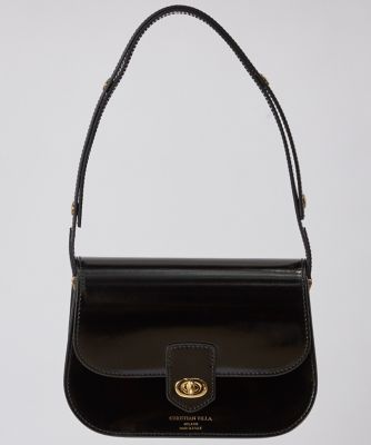 ＜SUPERIOR CLOSET (Women)＞《ＳＵＰＥＲＩＯＲ　ＣＬＯＳＥＴ》フラップレザーショルダーバッグ《ＣＨＲＩＳＴＩＡＮ　ＶＩＬＬＡ》（７１５０２０６３３４）