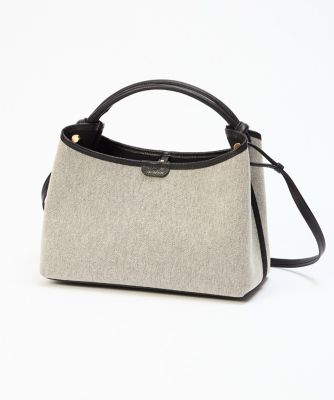 《ＳＵＰＥＲＩＯＲ　ＣＬＯＳＥＴ》ｂａｒ－ｋｎｏｔ　ｃａｎｖａｓ　ｍｉｎｉ　バッグ《ＦＥＥＬ　ＡＮＤ　ＴＡＳＴＥ》（７１５０２０６３３７）