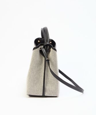 《ＳＵＰＥＲＩＯＲ　ＣＬＯＳＥＴ》ｂａｒ－ｋｎｏｔ　ｃａｎｖａｓ　ｍｉｎｉ　バッグ《ＦＥＥＬ　ＡＮＤ　ＴＡＳＴＥ》（７１５０２０６３３７）