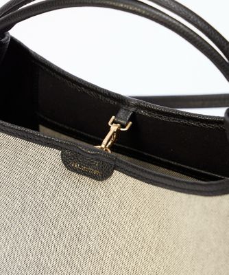 《ＳＵＰＥＲＩＯＲ　ＣＬＯＳＥＴ》ｂａｒ－ｋｎｏｔ　ｃａｎｖａｓ　ｍｉｎｉ　バッグ《ＦＥＥＬ　ＡＮＤ　ＴＡＳＴＥ》（７１５０２０６３３７）