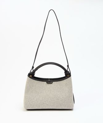 《ＳＵＰＥＲＩＯＲ　ＣＬＯＳＥＴ》ｂａｒ－ｋｎｏｔ　ｃａｎｖａｓ　ｍｉｎｉ　バッグ《ＦＥＥＬ　ＡＮＤ　ＴＡＳＴＥ》（７１５０２０６３３７）