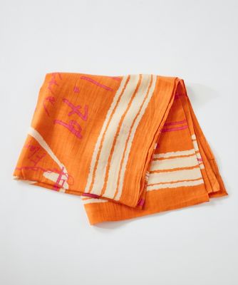 ⭐️新品未使用⭐️manipri ストール インバージョンフィッシュ コットンシルクストール120＞インバージョンフィッシュ – manipuri