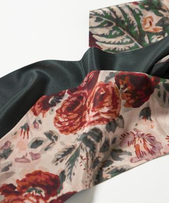 FAVORITE》Slim Warm Flower スカーフ