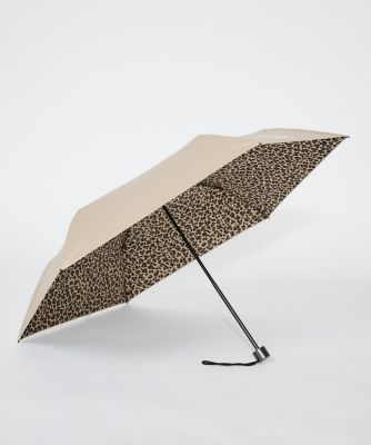 《Ｔｒａｄｉｔｉｏｎａｌ　Ｗｅａｔｈｅｒｗｅａｒ》ライトウェイト晴雨兼用傘　レオパード（７１５０２９３６０３）