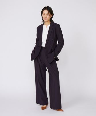INED TRストレッチダブルブレストジャケット&パンツ　上下セットアップ INED TRストレッチダブルブレストジャケット&パンツ 上下