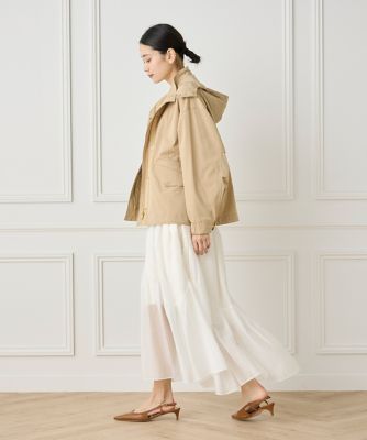 ショートモッズコート（7151144008） | INED (Women