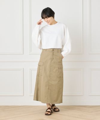 ミリタリースカート《ＹＶＯＮ》（７１５１１５２１１９）