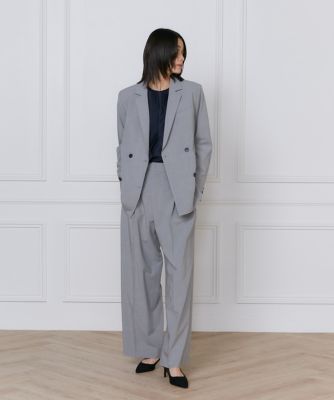 ＴＲストレッチツータックワイドパンツ（７１５１１６１０１４）