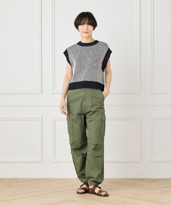 ミリタリーパンツ《YVON》（7151161117） | INED (Women