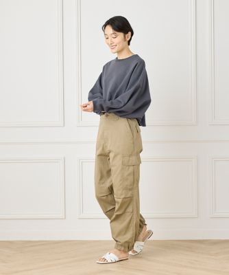 ミリタリーパンツ《YVON》（7151161117） | INED (Women