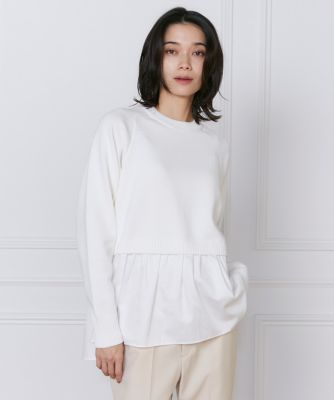 INED (Women)/イネド ドッキングニット(7151170013)
