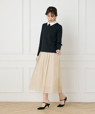 衿付きクルーネックプルオーバー（７１５１１７００２７）